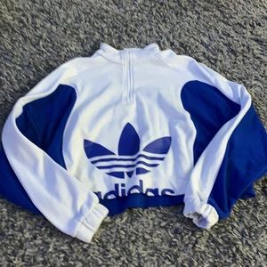 Cropped adidas sweatshirt